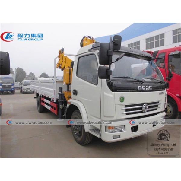 Dongfeng Duolicar 4T 5T Folding Arm Hydraulic Boom Truck Crane
