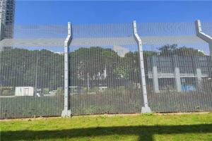China Anti Climb High Security 358 Welded Wire Wall Fence For Airport factory