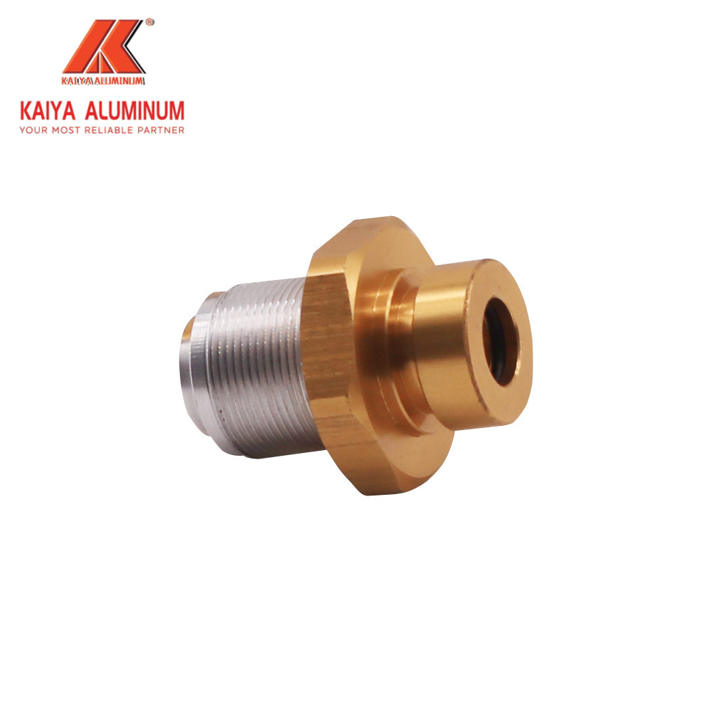 High Hardness Brass Aluminium Profile CNC Deep Processing For Pipe Connections