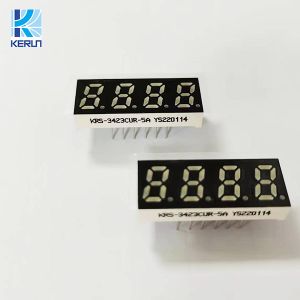 China 0.32 Inch Common Cathode 4 Digit FND LED 7 Segment Display on sale