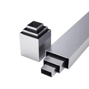 China Alloy 2 Inch / 4 Inch Aluminum Pipe 6082 Extruded Anodized Surface factory