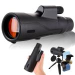 12x50 High Definition Monocular Telescope, Telephoto Mobile Phone Shooting For