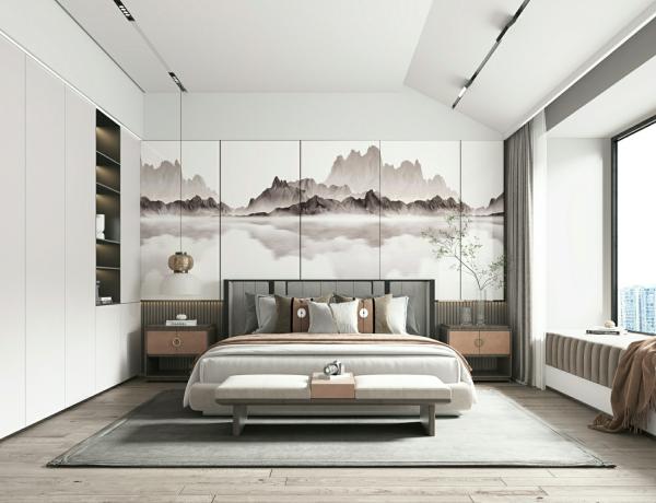White Polished Glazed Porcelain Tiles 900x1800x9mm For Indoor Floor And Wall