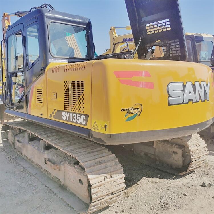 Sell Sany SY135 Crawler Chain Excavator with Original Hydraulic Pump and ISUZU Engine