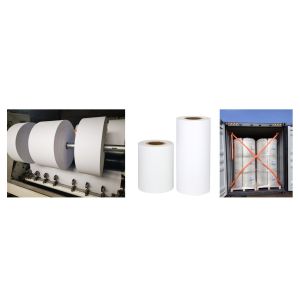 Printing Liness Paper Jumbo Thermal Paper Roll For Barcode Label