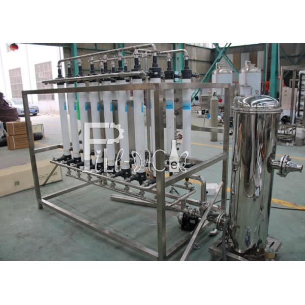 Automatic Stainless steel 10000LPH UF Water Treatment System For Drinking Water