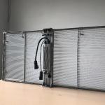 Low Attenuation Transparent LED Curtain Display High Color Saturation