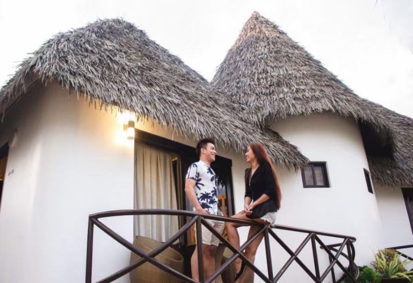 Thatched Huts/Thatched House/Thatched Cottages, Artificial Synthetic Roofing Thatch