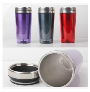 China New creative gift product coloured stainless steel mugs cup factory