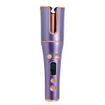ROHS Portable USB Hair Curler Cordless Ceramic Automatic Rotating Curling Iron