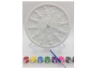 DIY Painting Battery Powered 9 " Wall Clock Art And Craft Kits For Children