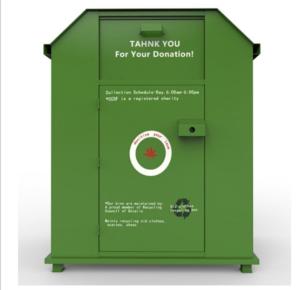 China Rectangular Sustainable Recycling Storage Bin Galvanized Steel factory