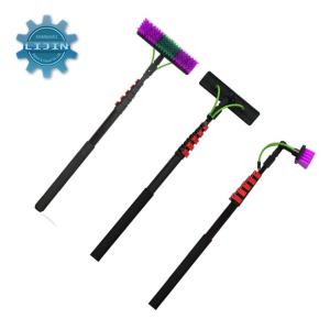 China High Stiffness 100% 3K Carbon Fiber Telescopic Pole Water Fed Adjustable Cleaning Pole factory