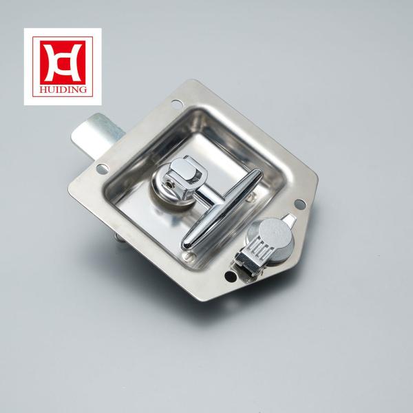 China Custom Truck Trailer T Handle Toolbox Latch Flush Mount Paddle Latch Panel Lock factory