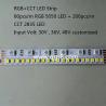 Buy cheap 30V 36V 48V RGB+CCT LED Strip 5050 RGB + 2835 Tunable White Dual White CW+WW LED from wholesalers