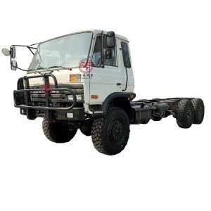 China FAST Gear Box Dongfeng 4x4 6x6 Cargo Truck Chassis for Heavy Load Transportation Needs factory