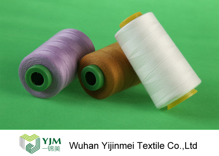 Excellent Evenness Polyester Core Spun Thread Dyed Ring Spun For Sewing