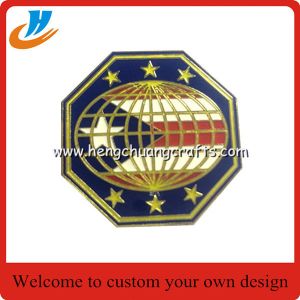 Factory custom American flag pin,paint metal enamel with epoxy