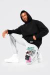 100% Cotton Pullover Sweaters Hoodies Customized Printed Oversized