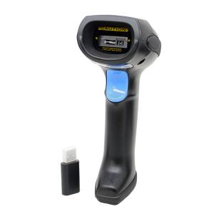 China 2200mAh 2.4GHz CCD Wireless Barcode Scanner BT Handheld Linear Barcode Scanner factory