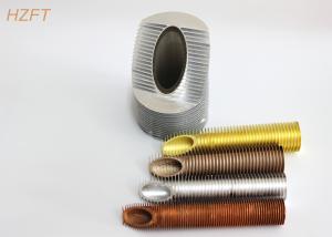 China Corrosion Resistance Copper Finned Tube Suitable For Condensing Boilers factory