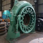 Straight League Francis Hydro Turbine Generator Hydroelectric Power 100KW To