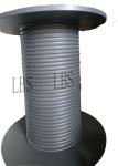 Hoist Drum Wire Rope Winch Drum Coated With Weatherproof Mounted For Tower Crane