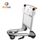 Aluminum Alloy Airport Luggage Baggage Trolley Cart For Airport
