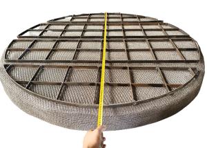 China Wire SS316L Gas Liquid Filtering Demister Mist Eliminator Pads factory