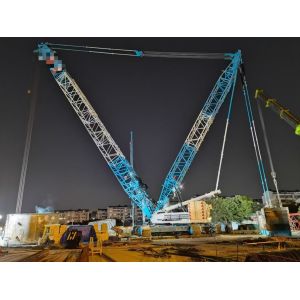 China 2019 SANY 400 Ton SCC-4000A Used Crawler Crane Hydraulic Straight Arm Type on sale