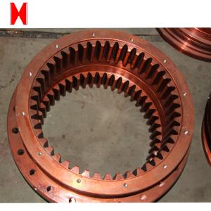 China 42crmo Alloy Steel Mechanical Forging Large Ring Gear Equipment Inner Ring Gear factory