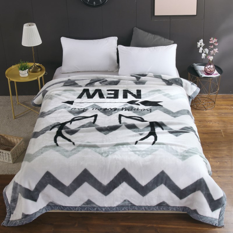 Direct Supply Popular Double Thick Wool Blankets for Autumn Winter Activities Cover