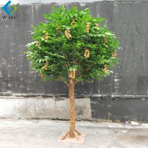 China Artificial Longan Fruit Tree With Fiberglass Trunk 5-10 Years Life Time factory