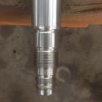 Doosan DH60-7 arm hydraulic cylinder rod， excavator spare parts