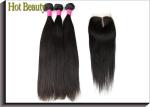 Unprocessed Brazilian Virgin Human Hair Extensions Straight Human Hair Weave