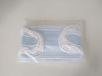 Earloop 3 Ply Non Woven Face Mask Blue Color