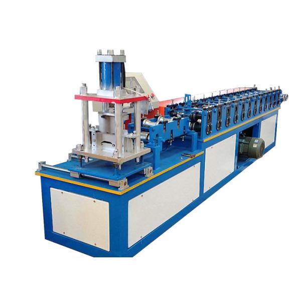 PLC Controlled 3T 380V Roll Up Door Forming Machine With Hydraulic Cutting 15m/min Speed