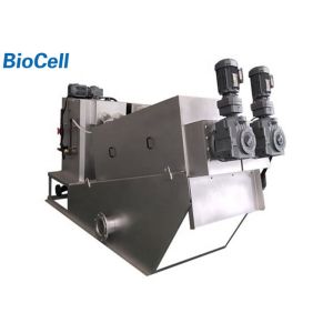 Multidisk Integrated Sewage Treatment Equipment Sludge Dehydrator System