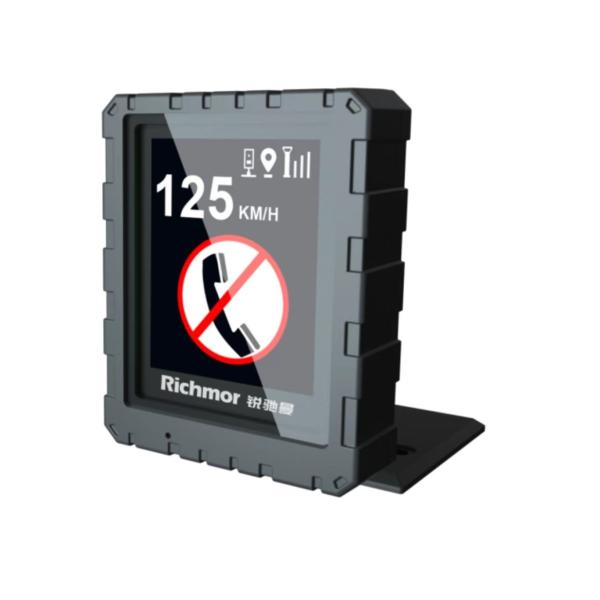 Black LED Display For Vehicle AI MDVR ADAS DSM Speed Alarm Reminder And Power