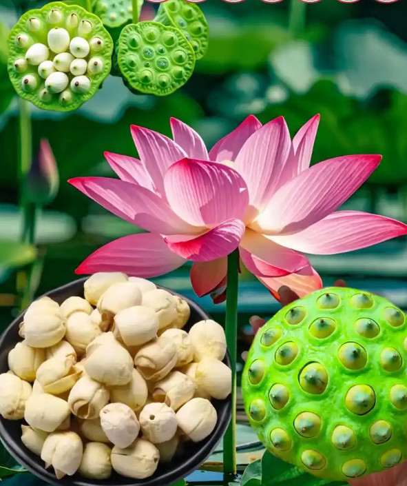 Pure Handmade White Lotus Seed Without Sulfur Fumigation Chinese Herbal Medicines