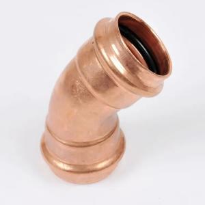 China High-Performance Copper Nickel Elbow in Wooden Case JIS Standard factory