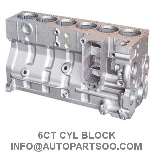 CUMMINS 6CT Cylinder Block Double Thermostat