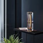 Nordic light luxury crystal desk lamp living room bedroom study room modern