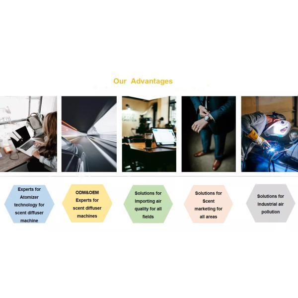 Commercial 15W Essential Oil Diffuser 500ml Wall Mountable