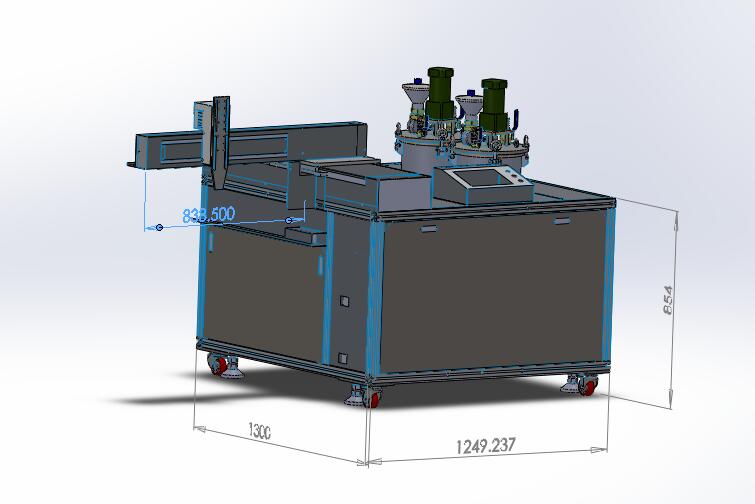Heat Function Two Component AB Glue Mixing Dispensing with Oven Curing Full Product Line