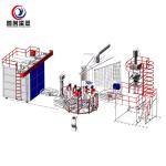PLC Control System Rotomolding Machine with 0-50mm Mould Thickness