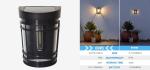 IP65 Waterproof Solar garden Lights LED outdoor unique retro wall light