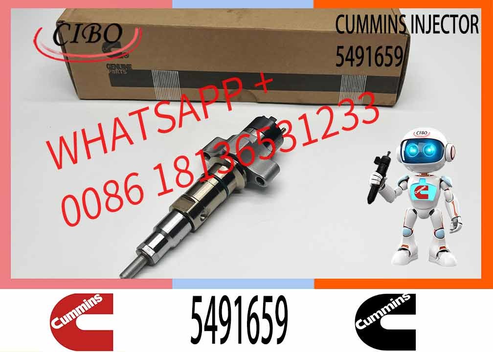 ELIC Excavator 5491659 4327072 4359204 4307414ELIC Engine Common Rail Fuel Injector