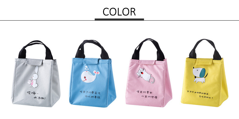 Children's Picnic Oxford Insulated Thermal Bags