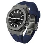 Stainless Steel Watch Case And Band For Casio Ga2100 Modification Metal Silicone